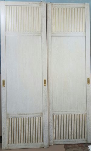 Двери для шкафа купе с фрезеровкой Саранск